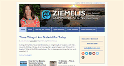 Desktop Screenshot of julieziemelis.com